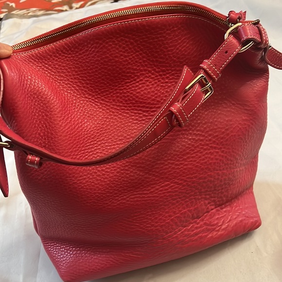 Dooney Bourke red bag - Picture 2 of 14